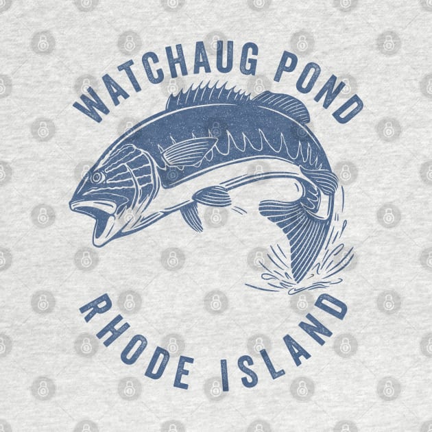Watchaug Pond Rhode Island by Eureka Shirts